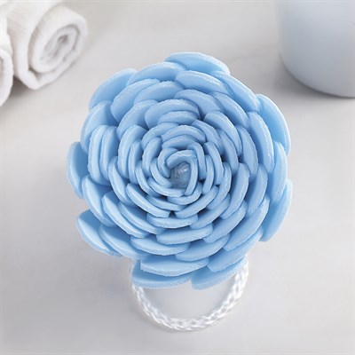 Мочалка-цветок, цвет МИКС - фото 2063798