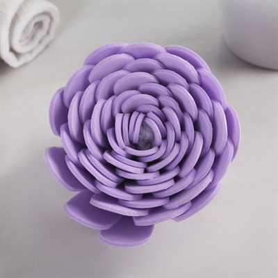 Мочалка-цветок, цвет МИКС - фото 2063804