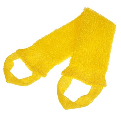 Мочалка банная вязаная "Букле" длинная", 45х10см, микс - фото 2063825