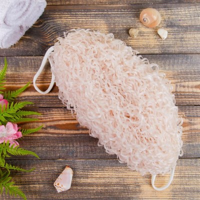 Мочалка банная  "Бублик" большая - фото 2063835