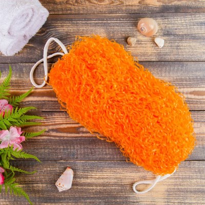 Мочалка банная  "Бублик" большая - фото 2063838