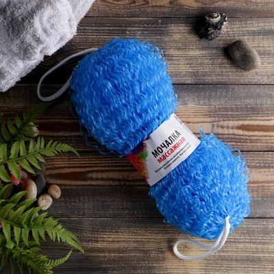 Мочалка банная  "Бублик" большая - фото 2063843