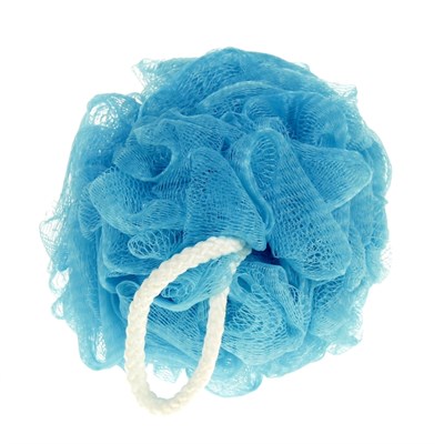 Мочалка для тела, 90 г, d=9 см, цвета МИКС - фото 2063851