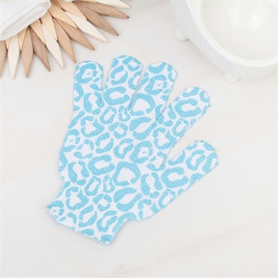 Мочалка-перчатка массажная, цвет МИКС - фото 2063888