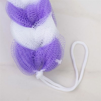 Мочалка для тела "Косичка", цвет МИКС - фото 2063903