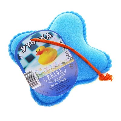 Губка банная "Уточка", цвет МИКС - фото 2063906