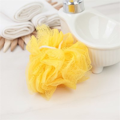 Мочалка для тела, 20 г, цвета МИКС - фото 2063929