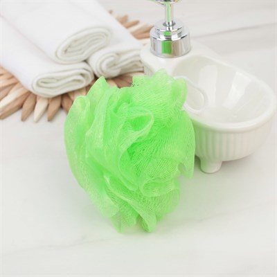 Мочалка для тела, 20 г, цвета МИКС - фото 2063930