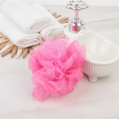 Мочалка для тела, 20 г, цвета МИКС - фото 2063935