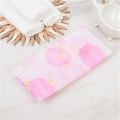 Мочалка для тела с рисунком 90 см "Японская", цвет МИКС - фото 2063964