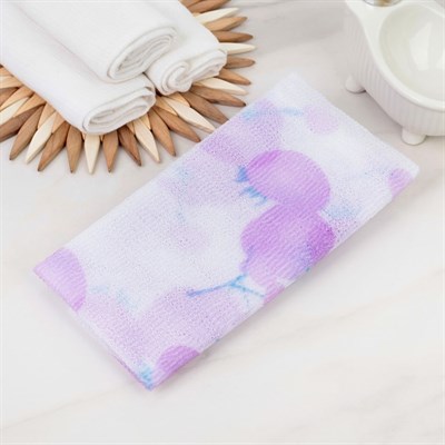 Мочалка для тела с рисунком 90 см "Японская", цвет МИКС - фото 2063966