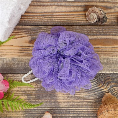 Мочалка банная "Бантик" супермакси, микс - фото 2064016