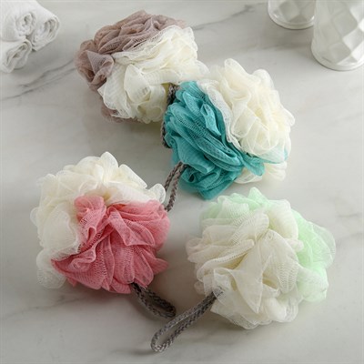 Мочалка для тела, цвет МИКС - фото 2064059