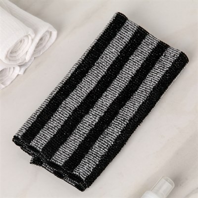 Мочалка для тела 100×24 см "Японская", в полоску, цвет МИКС - фото 2064073