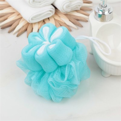 Мочалка для тела "Ромашка", цвета МИКС - фото 2064110