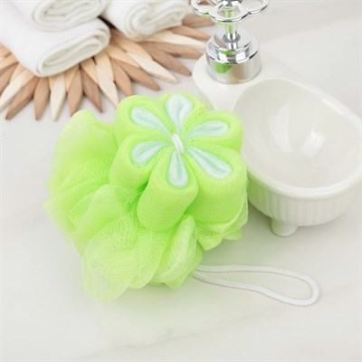 Мочалка для тела "Ромашка", цвета МИКС - фото 2064112