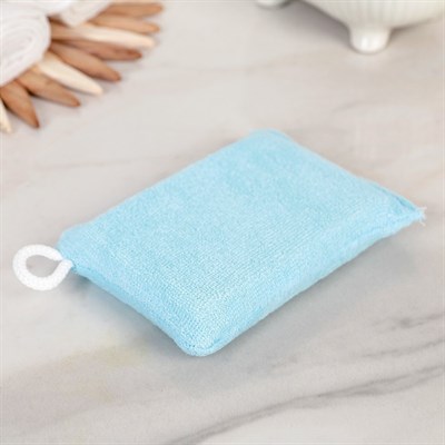 Мочалка банная "Детская", цвет МИКС - фото 2064138