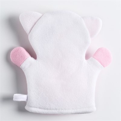 Мочалка детская «Кошечка», от 0 мес. - фото 2064161