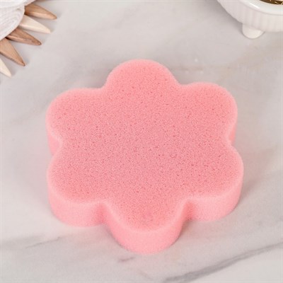 Губка детская "Ромашка", цвет МИКС - фото 2064166