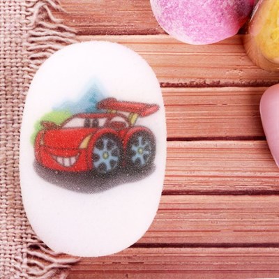 Губка для тела "Машинка" - фото 2064189