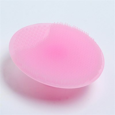 Набор для ухода за ребёнком, 3 предмета: мочалка детская 2 шт., силиконовая зубная щётка, цвета МИКС - фото 2064203