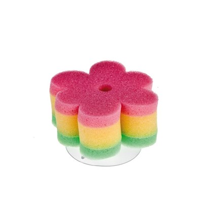 Губка детская Canpol "Цветок с присоской", цвет МИКС - фото 2064214
