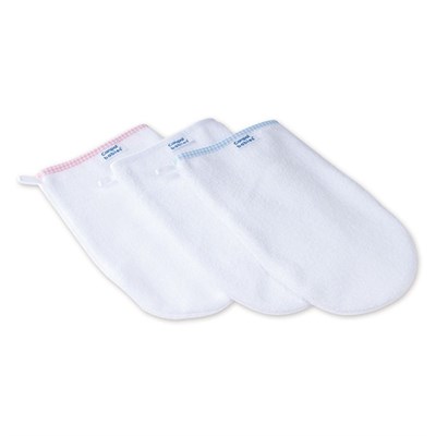 Рукавичка для мытья ребёнка, хлопок, цвет МИКС - фото 2064216