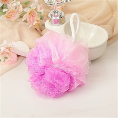 Мочалка для тела 40 гр "Градиент", цвет МИКС - фото 2064220