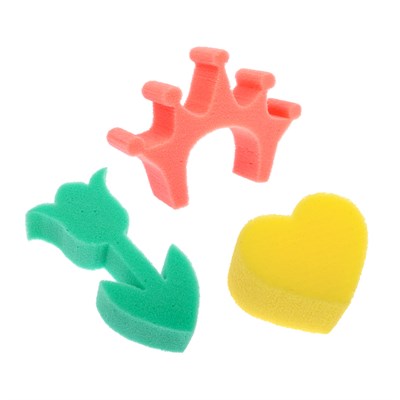 Развивающие детские губки/игрушки «Принцесса», набор 3 шт., МИКС - фото 2064261