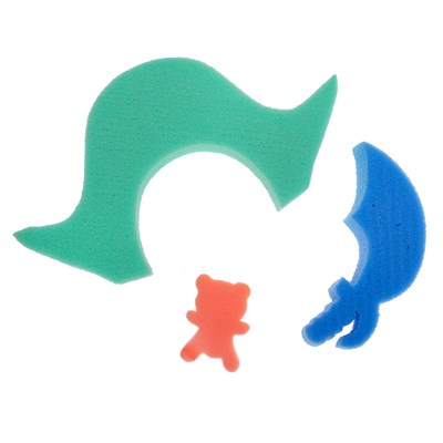 Развивающие детские губки/игрушки «Пират», набор 3 шт., МИКС - фото 2064272