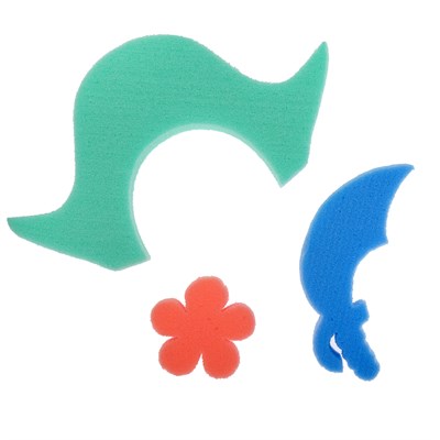 Развивающие детские губки/игрушки «Пират», набор 3 шт., МИКС - фото 2064273