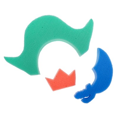 Развивающие детские губки/игрушки «Пират», набор 3 шт., МИКС - фото 2064274