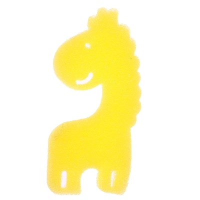 Игровой набор для купания детский «Африка», губка - мочалка, 4 шт. - фото 2064337