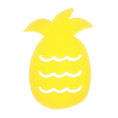 Игровой набор для купания детский «Фрукты», губка - мочалка, 4 шт. - фото 2064384