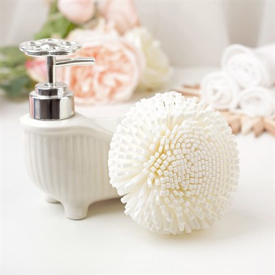 Мочалка-шар "Ева", цвет МИКС - фото 2064404