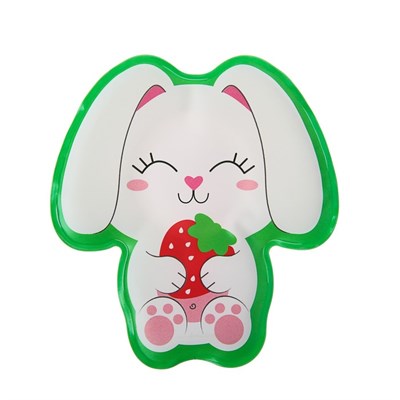 Набор для купания «Зайка», 2 предмета: мочалка + игрушка - фото 2064437