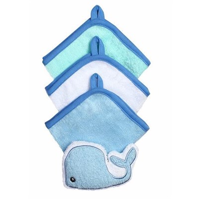 Набор для купания: губка и салфетки - фото 2064463