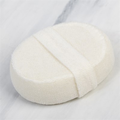 Мочалка для тела, цвет бежевый - фото 2064489