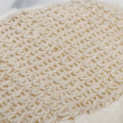 Мочалка для тела, цвет бежевый - фото 2064490