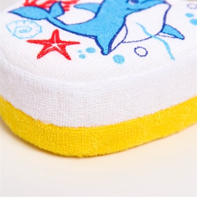 Детская мочалка, махровая - фото 2064497