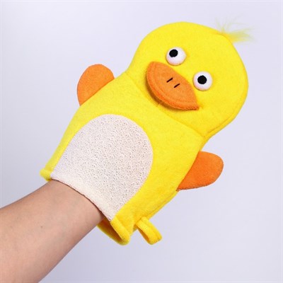 Мочалка детская "Утенок" - фото 2064501