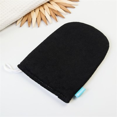 Игрушка-мочалка для купания "Пингвинчик" из махры - фото 2064513