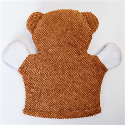 Махровая мочалка-рукавичка Baby Bear - фото 2064524