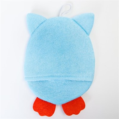 Махровая мочалка-рукавичка Baby Owl - фото 2064532