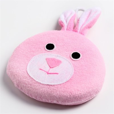 Мягкая губка для купания «Зайка» - фото 2064549