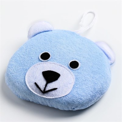 Мягкая губка для купания «Мишка» - фото 2064555