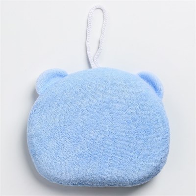 Мягкая губка для купания «Мишка» - фото 2064556