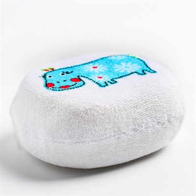 Мягкая губка с хлопковым покрытием - фото 2064561