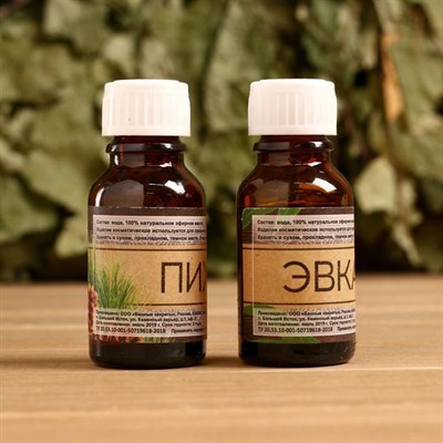 Набор банный "Директор бани" шапка с вышивкой, 2 аромамасла - фото 2064706