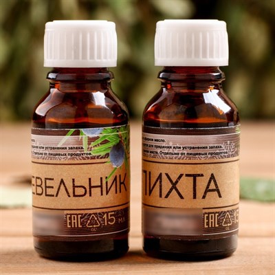 Набор банный "100% мужик" шапка с вышивкой, 2 аромамасла - фото 2064713